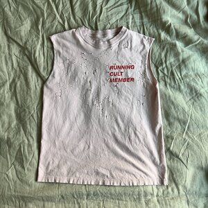 Satisfy Running MothTech™ Muscle Tee - Size 3 - Pink